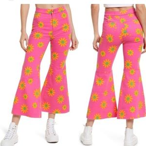 We the free youth quake printed crop lipstick combo size 32 nwt